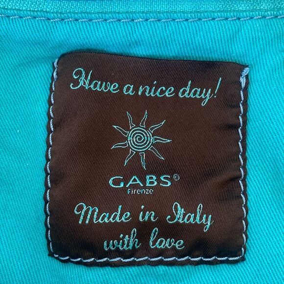 Gabs Franco Gabrielli Italy Patchwork Leather Convertible Tote Shoulder Bag Boho - Picture 8 of 16